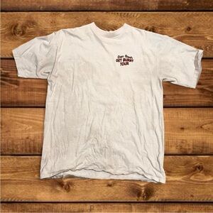 1990s White Vintage Graphic T-Shirt